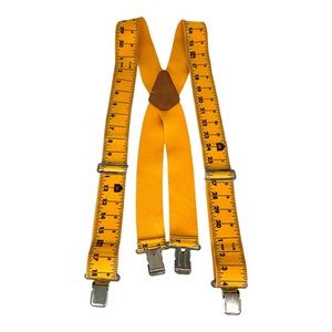 Portable Products The Boss Tape Measure Suspenders Yellow